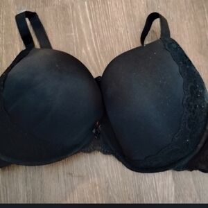 44 DDD Torrid Curve Underwire black bra